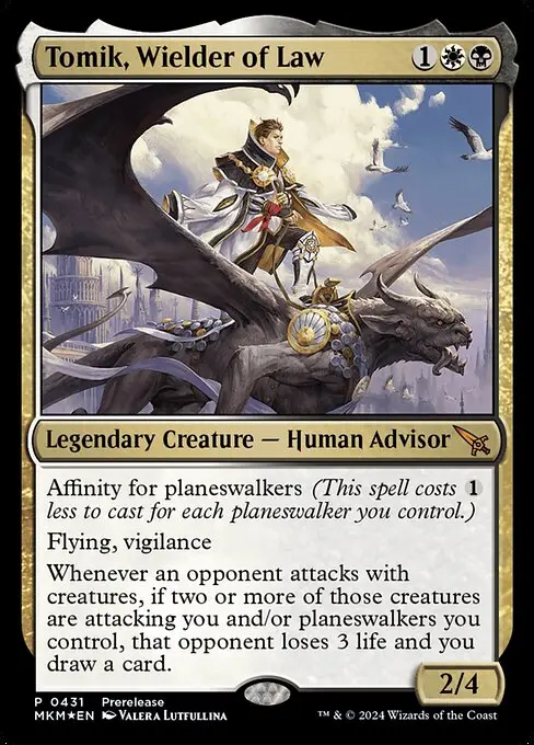 Tomik, Wielder of Law [Foil]