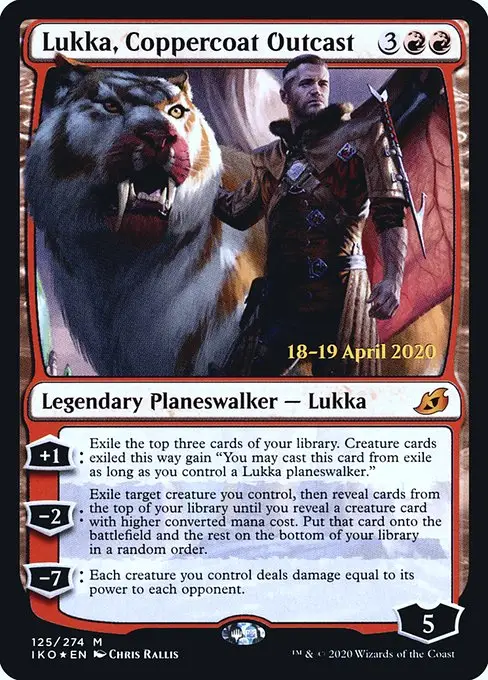 Lukka, Coppercoat Outcast [Foil]