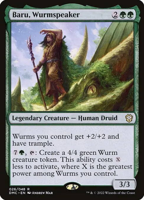 Baru, Wurmspeaker [Foil]