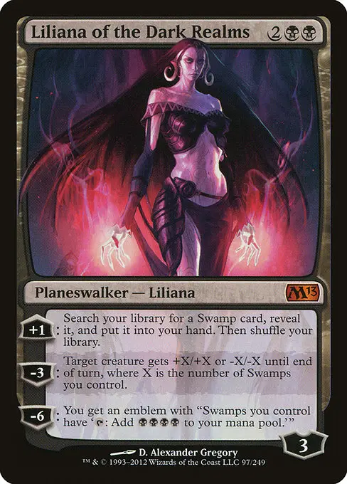 Liliana of the Dark Realms [Foil]