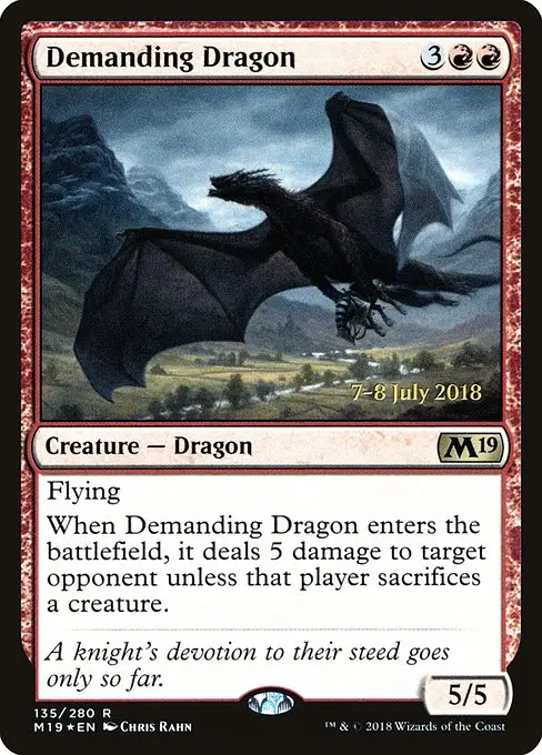 Demanding Dragon [Foil]