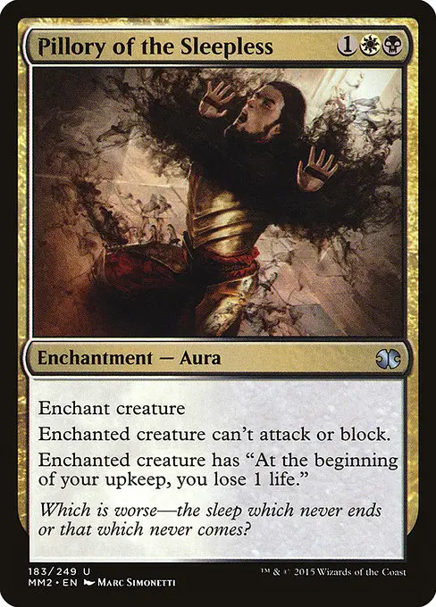 Pillory of the Sleepless [Foil]
