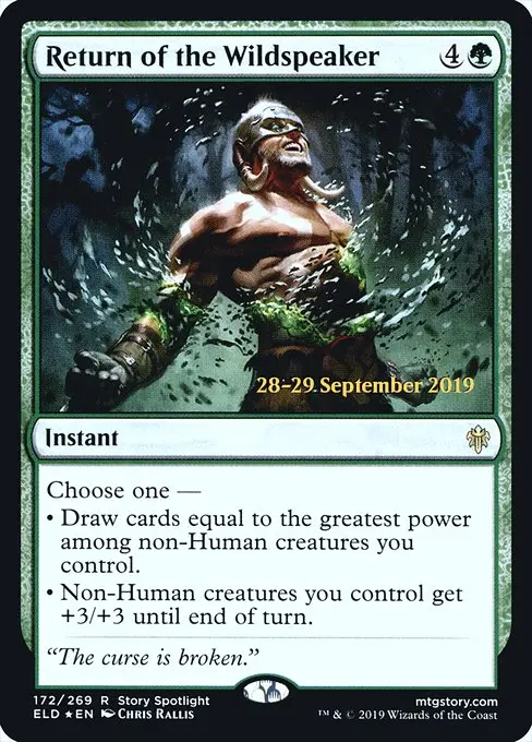 Return of the Wildspeaker [Foil]