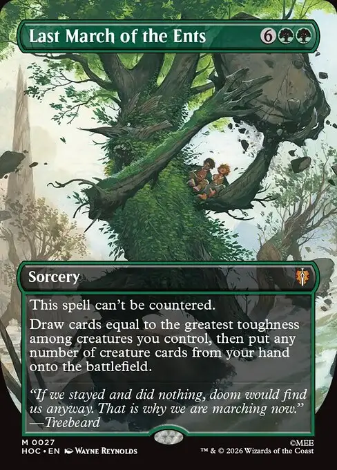 Last March of the Ents [Foil]
