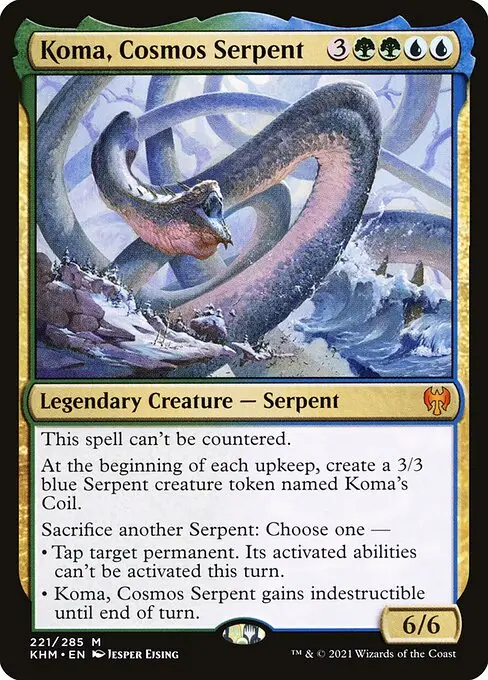 Koma, Cosmos Serpent [Foil]