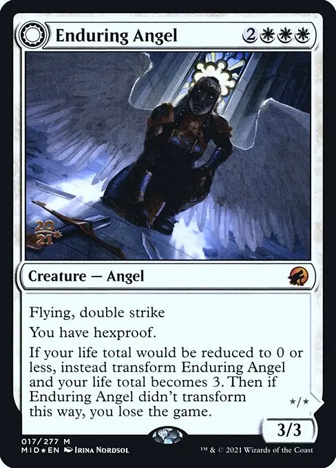 Enduring Angel // Angelic Enforcer [Foil]