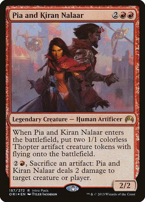 Pia and Kiran Nalaar [Foil]