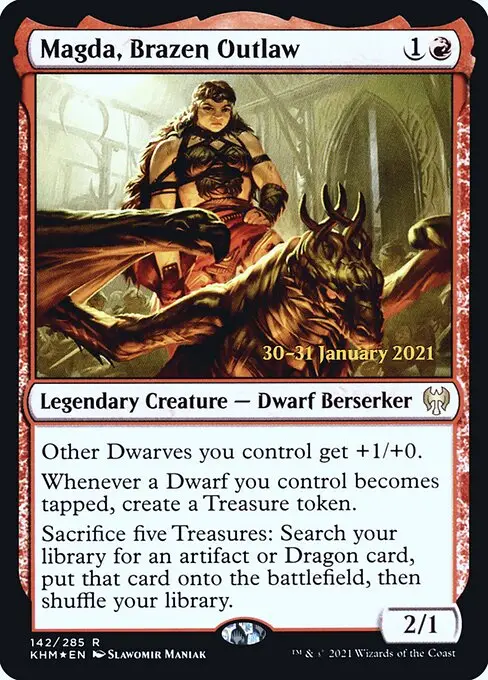 Magda, Brazen Outlaw [Foil]