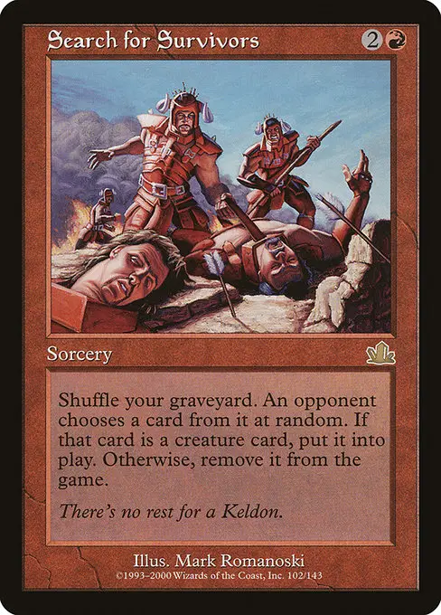 Search for Survivors [Foil]