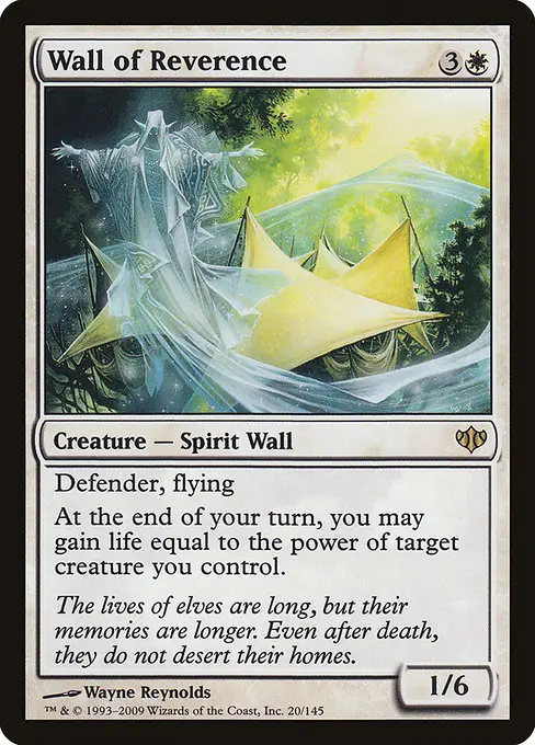 Wall of Reverence [Foil]