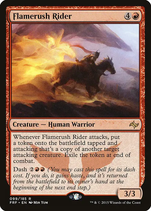 Flamerush Rider [Foil]