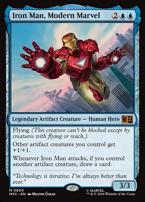 Iron Man, Modern Marvel [Foil]