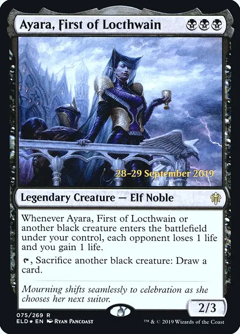 Ayara, First of Locthwain [Foil]