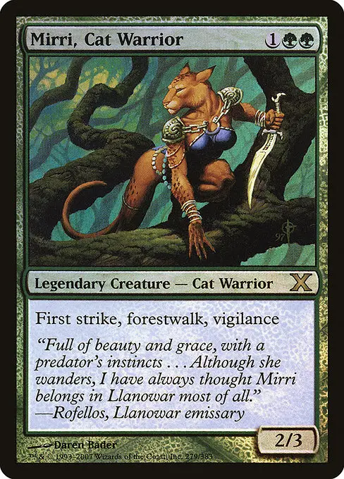 Mirri, Cat Warrior [Foil]