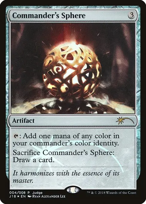 Commander's Sphere [Foil]