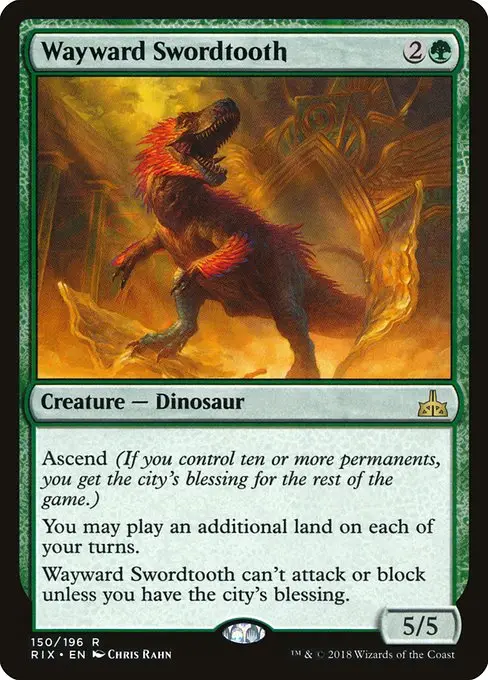 Wayward Swordtooth [Foil]