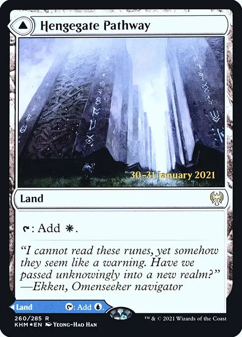 Hengegate Pathway // Mistgate Pathway [Foil]