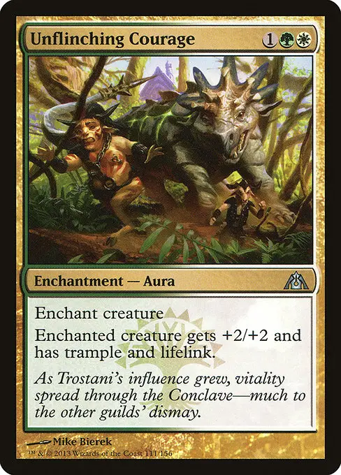 Unflinching Courage [Foil]