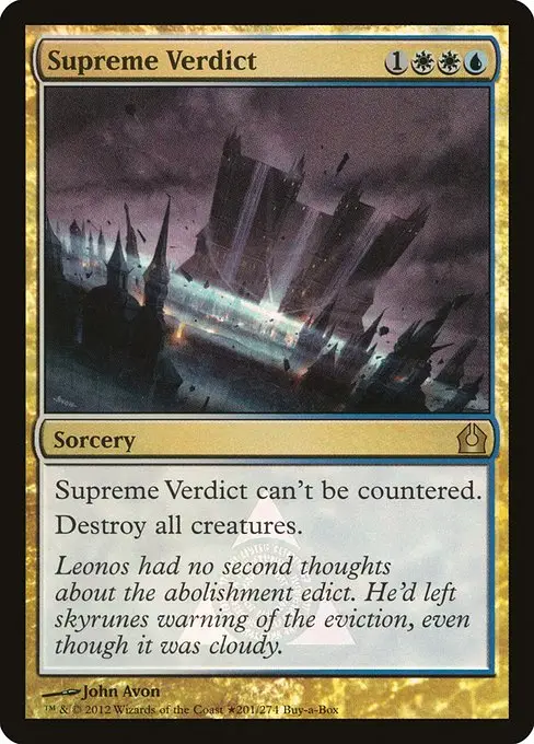 Supreme Verdict [Foil]