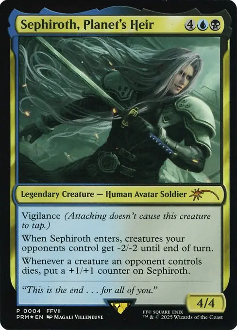Sephiroth, Planet's Heir [Foil]
