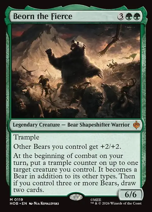 Beorn the Fierce [Foil]
