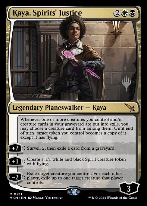 Kaya, Spirits' Justice [Foil]