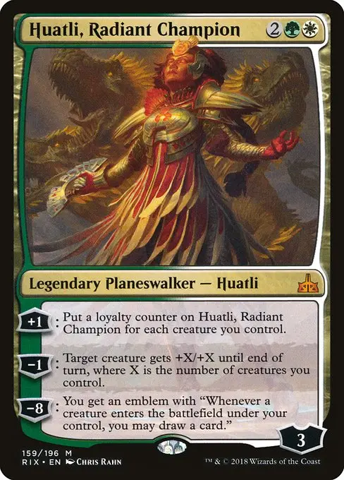 Huatli, Radiant Champion [Foil]