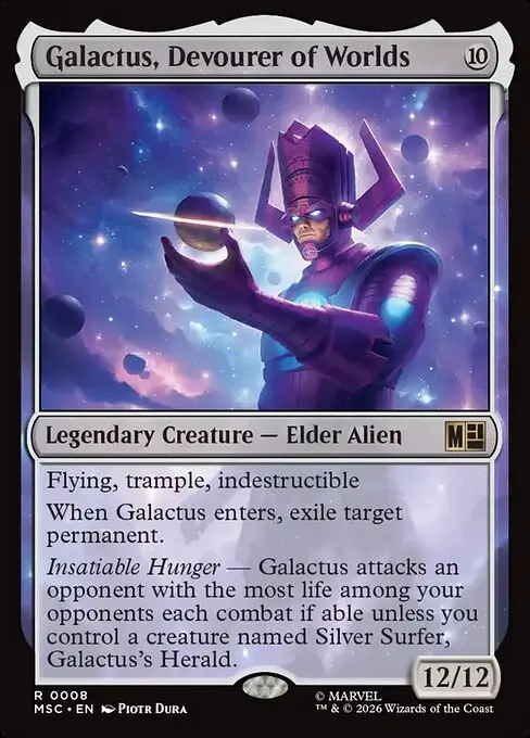 Galactus, Devourer of Worlds [Foil]