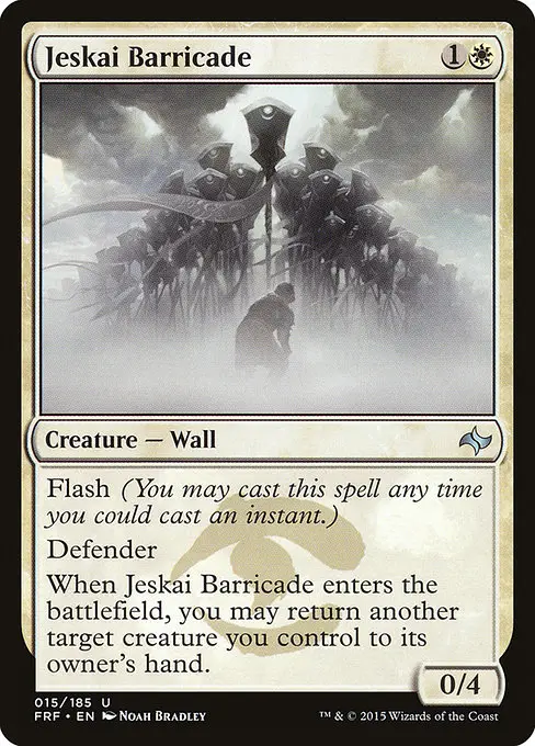 Jeskai Barricade [Foil]
