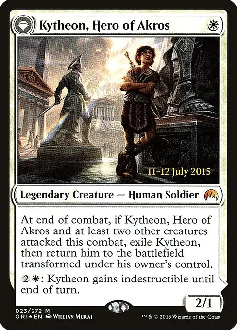 Kytheon, Hero of Akros // Gideon, Battle-Forged [Foil]