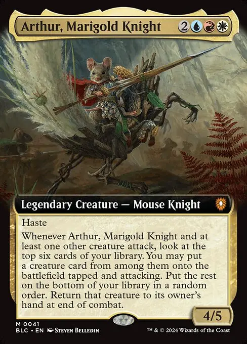 Arthur, Marigold Knight [Foil]
