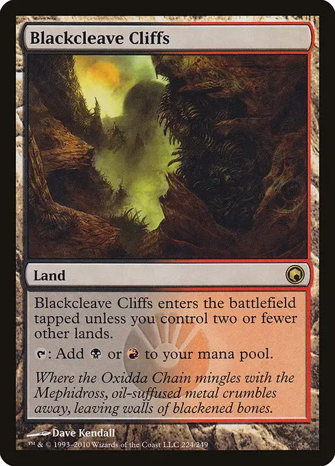 Blackcleave Cliffs [Foil]