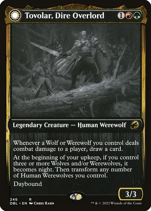 Tovolar, Dire Overlord // Tovolar, the Midnight Scourge [Foil]