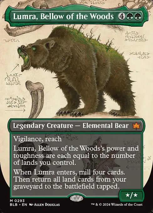Lumra, Bellow of the Woods [Foil]