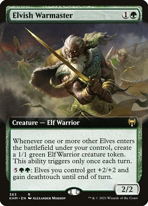 Elvish Warmaster [Foil]