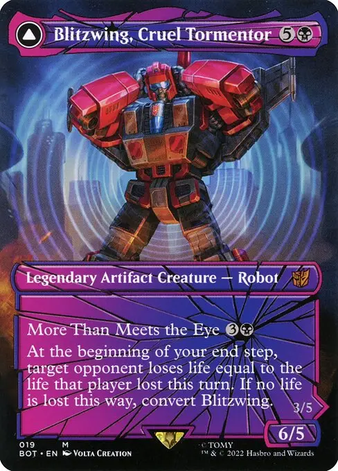 Blitzwing, Cruel Tormentor // Blitzwing, Adaptive Assailant [Foil]