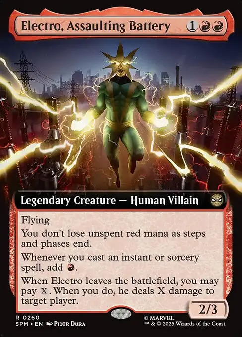 Electro, Assaulting Battery [Foil]