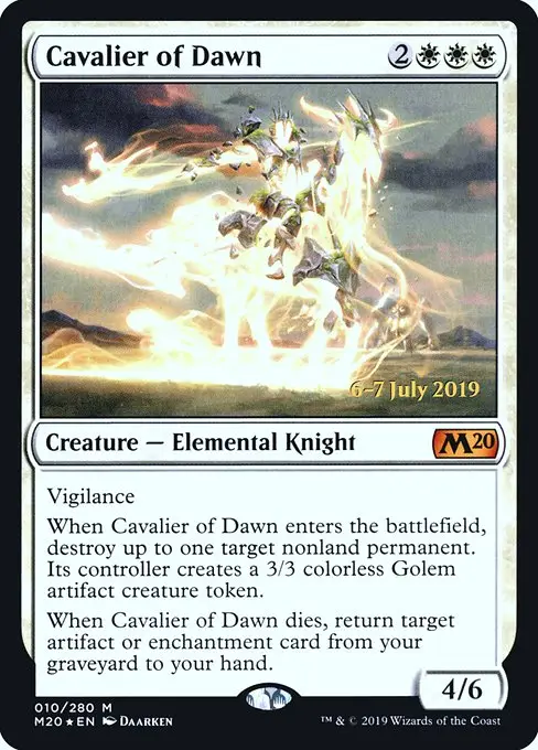 Cavalier of Dawn [Foil]