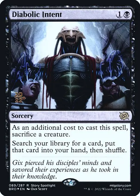 Diabolic Intent [Foil]