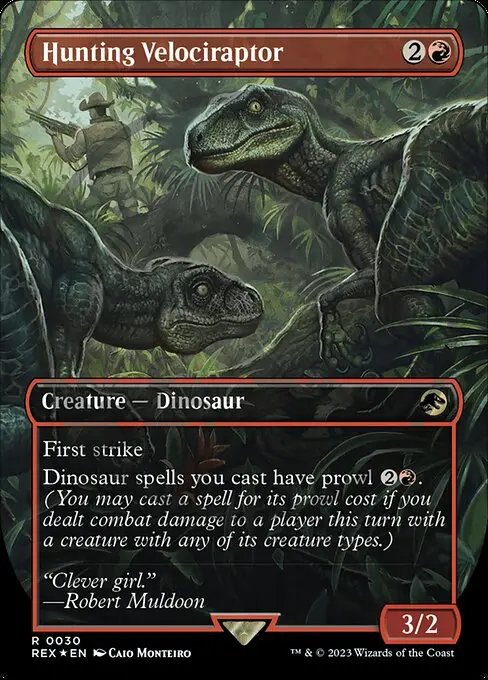 Hunting Velociraptor [Foil]