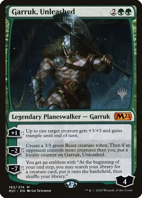 Garruk, Unleashed [Foil]