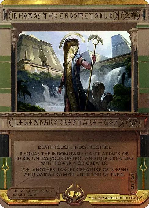 Rhonas the Indomitable [Foil]