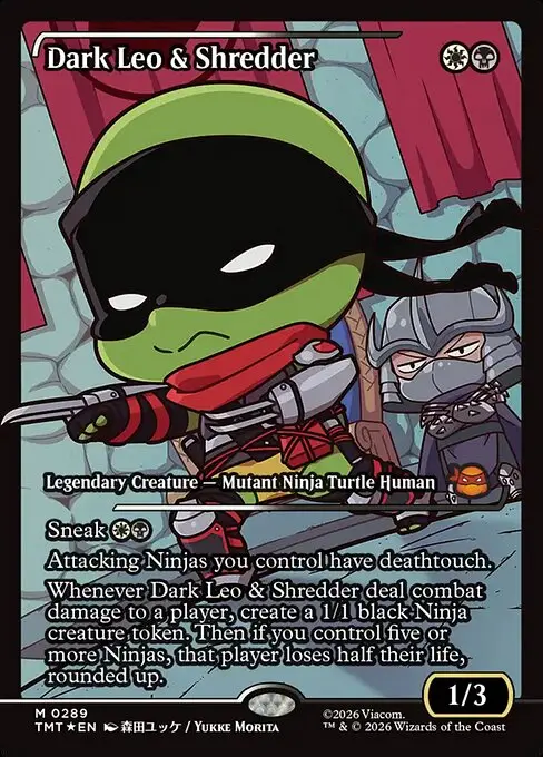 Dark Leo & Shredder [Foil]
