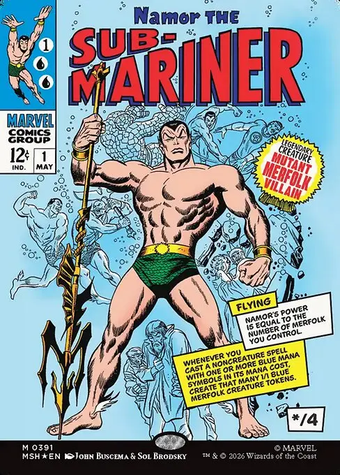 Namor the Sub-Mariner [Foil]
