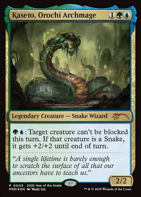 Kaseto, Orochi Archmage [Foil]