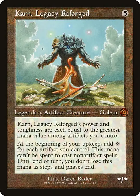 Karn, Legacy Reforged [Foil]