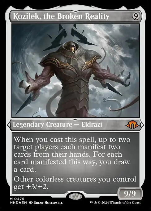 Kozilek, the Broken Reality [Etched]