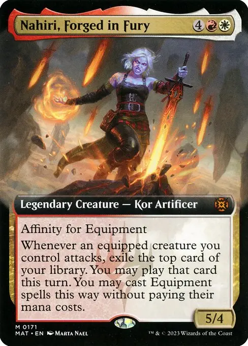 Nahiri, Forged in Fury [Foil]