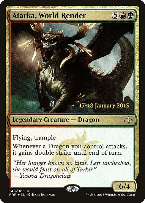 Atarka, World Render [Foil]