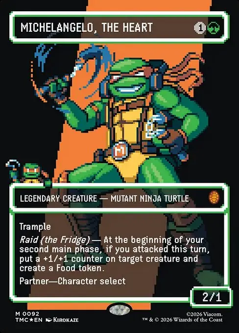 Michelangelo, the Heart [Foil]